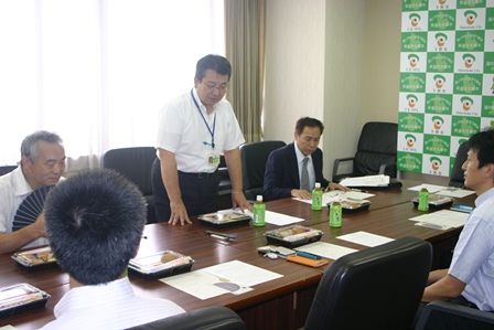市長よりあいさつの写真 市長よりあいさつの写真