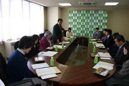市長よりあいさつの写真 市長よりあいさつの写真