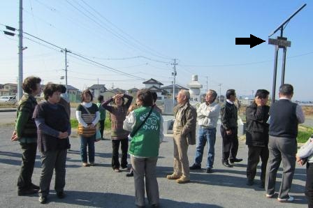 亘理町 荒浜地区『鎮魂の杜』視察の写真 亘理町 荒浜地区『鎮魂の杜』視察の写真