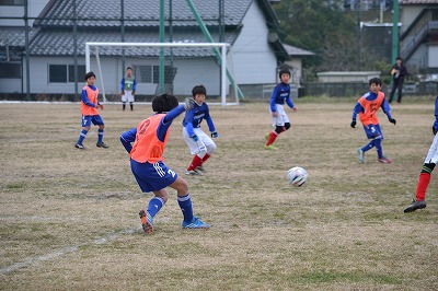 サッカー交流試合の写真 サッカー交流試合の写真