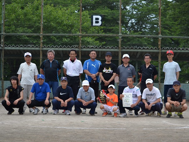 優勝【石橋会場】小金井下町チームの写真 優勝【石橋会場】小金井下町チームの写真