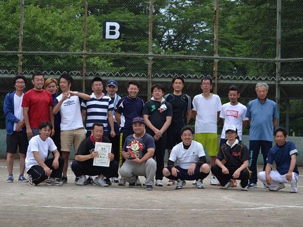 準優勝【石橋会場】若林南チームの写真 準優勝【石橋会場】若林南チームの写真