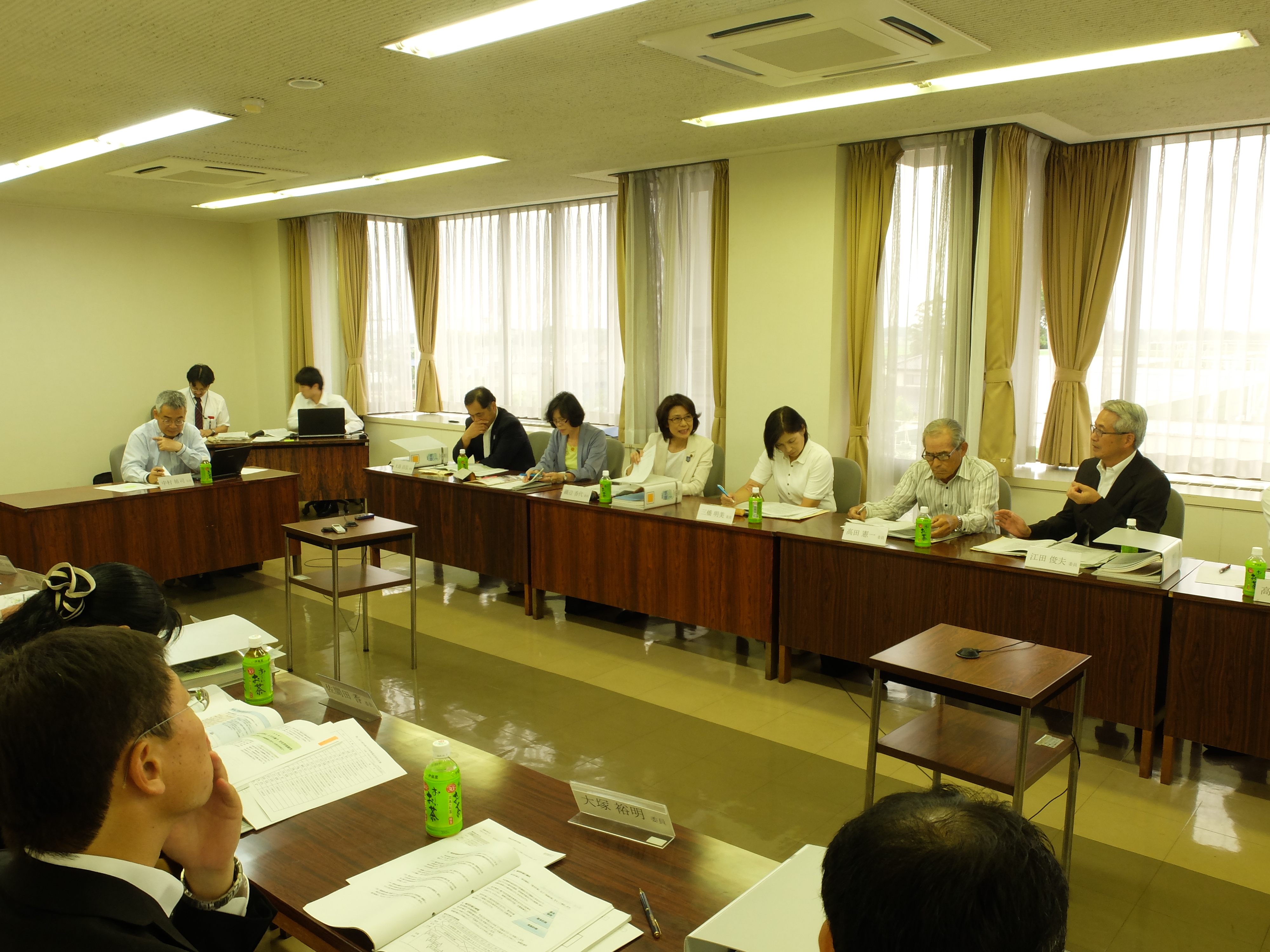 審議会の様子の写真