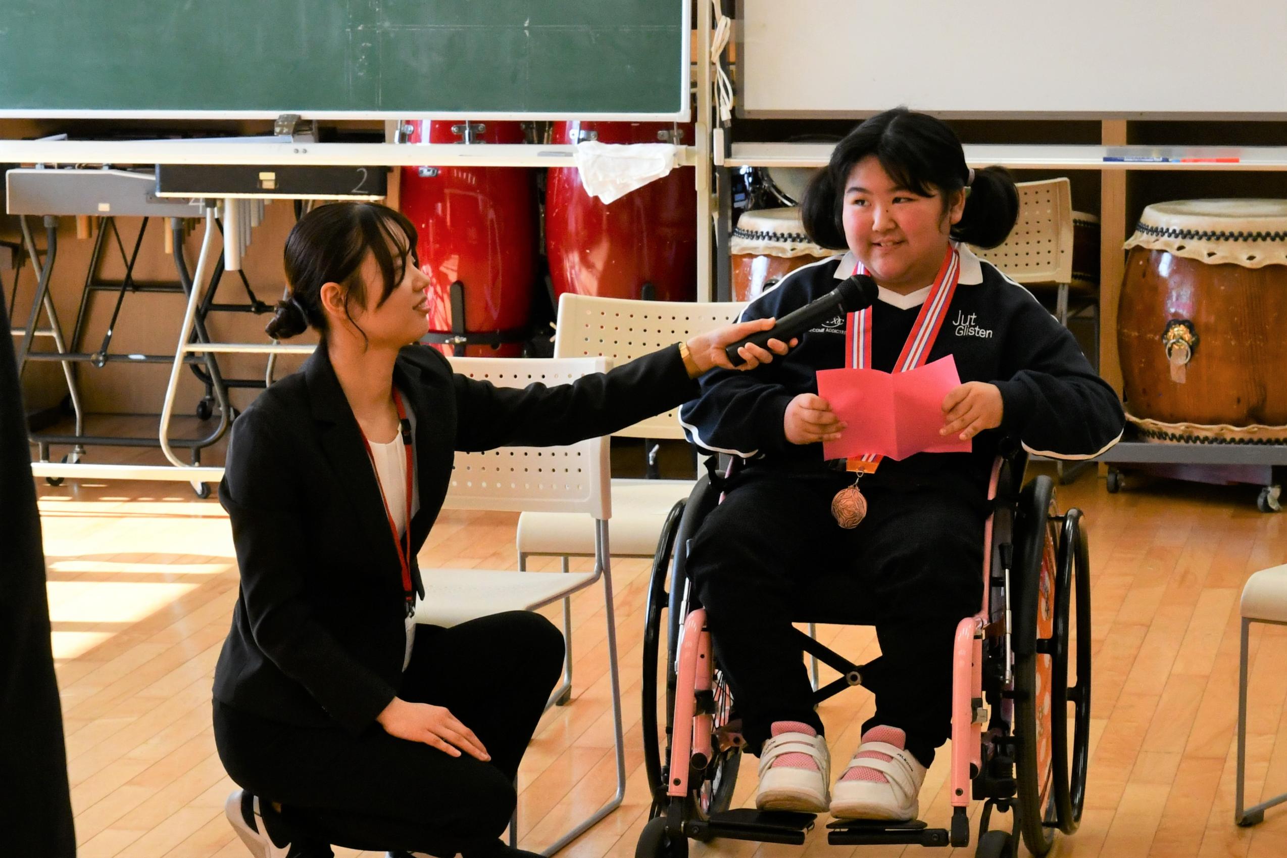 児童お礼の挨拶