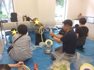 かんぴょうむき体験講座6