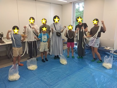 かんぴょうむき体験講座4