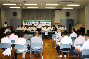 平成21年度 市長のいきいきタウントーク 南河内会場の写真