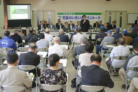 平成23年度 市長のいきいきタウントーク 石橋会場の写真 平成23年度 市長のいきいきタウントーク 石橋会場の写真