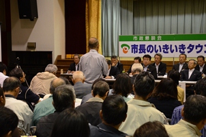 平成25年度 市長のいきいきタウントーク 南河内会場の写真