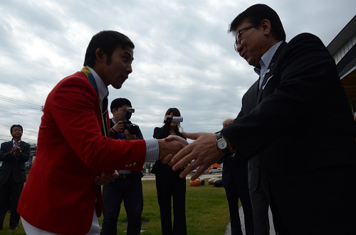 20161025高藤選手報告会の様子の写真