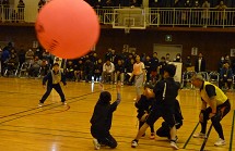 カンピくんカップ市内小学校交流キンボールスポーツ大会が開催されました
