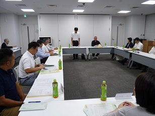 総務部会の様子 総務部会の様子