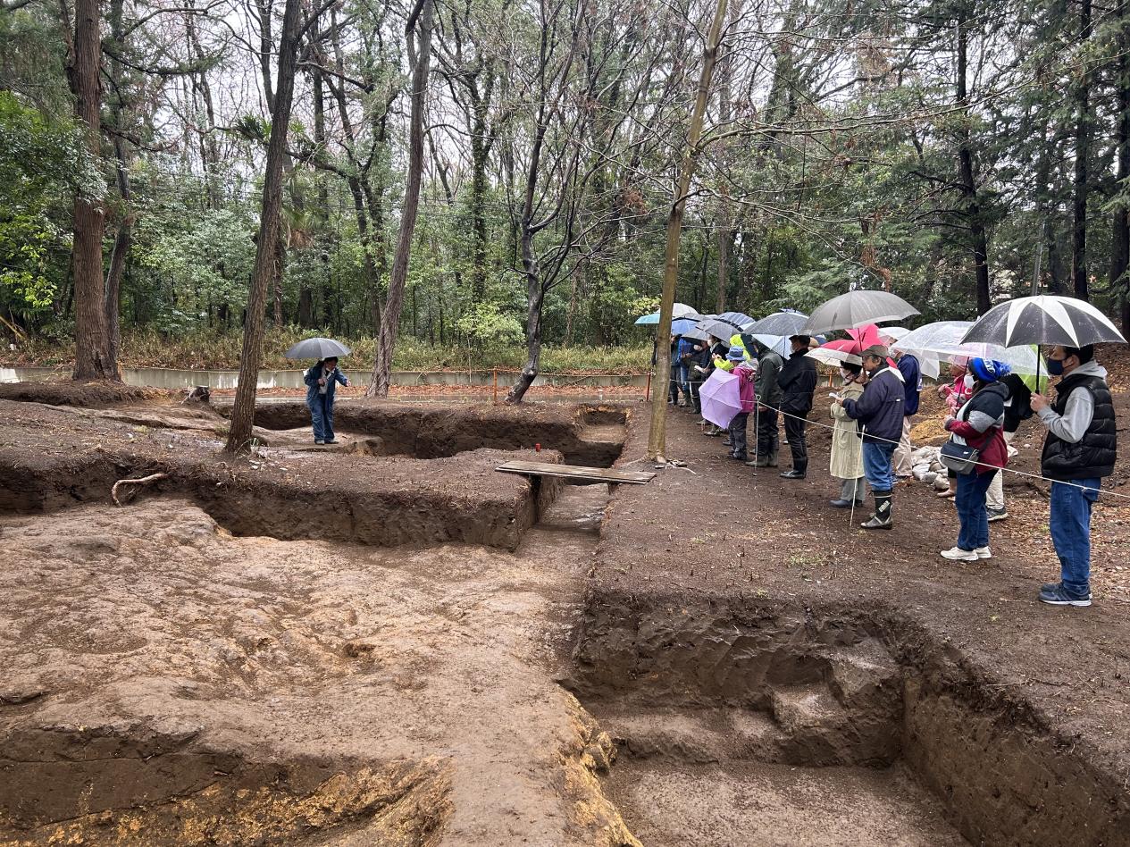 三王山南塚古墳群3号墳発掘調査現地説明会を開催しました