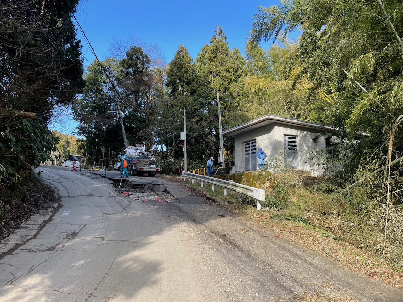 現地の道路状況2