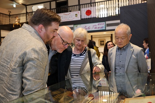 グリムの館の展示を視察