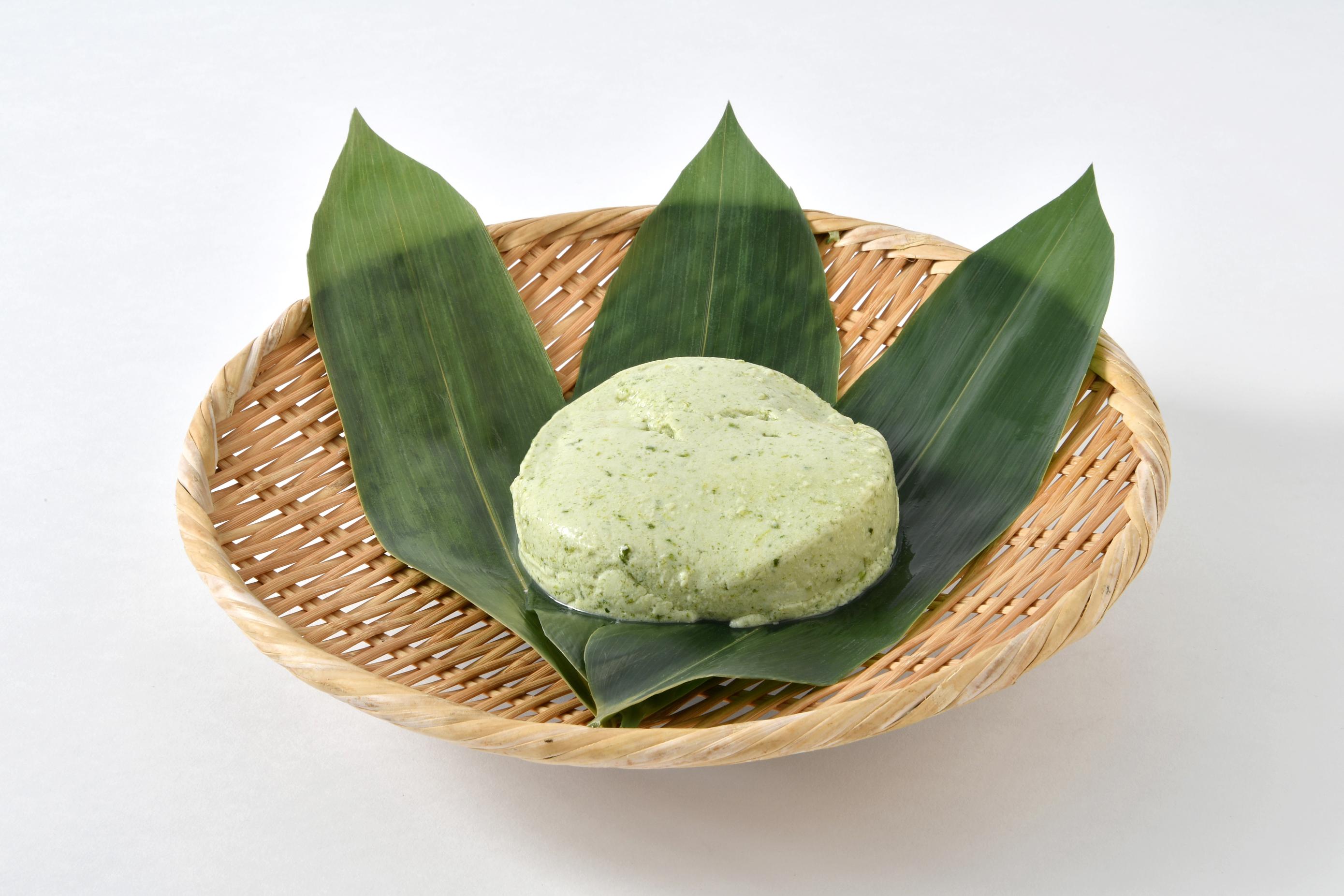 2.ちぢみほうれん草豆富
