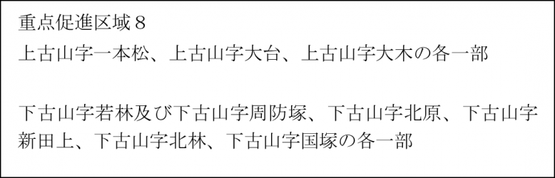 重点促進区域8-2