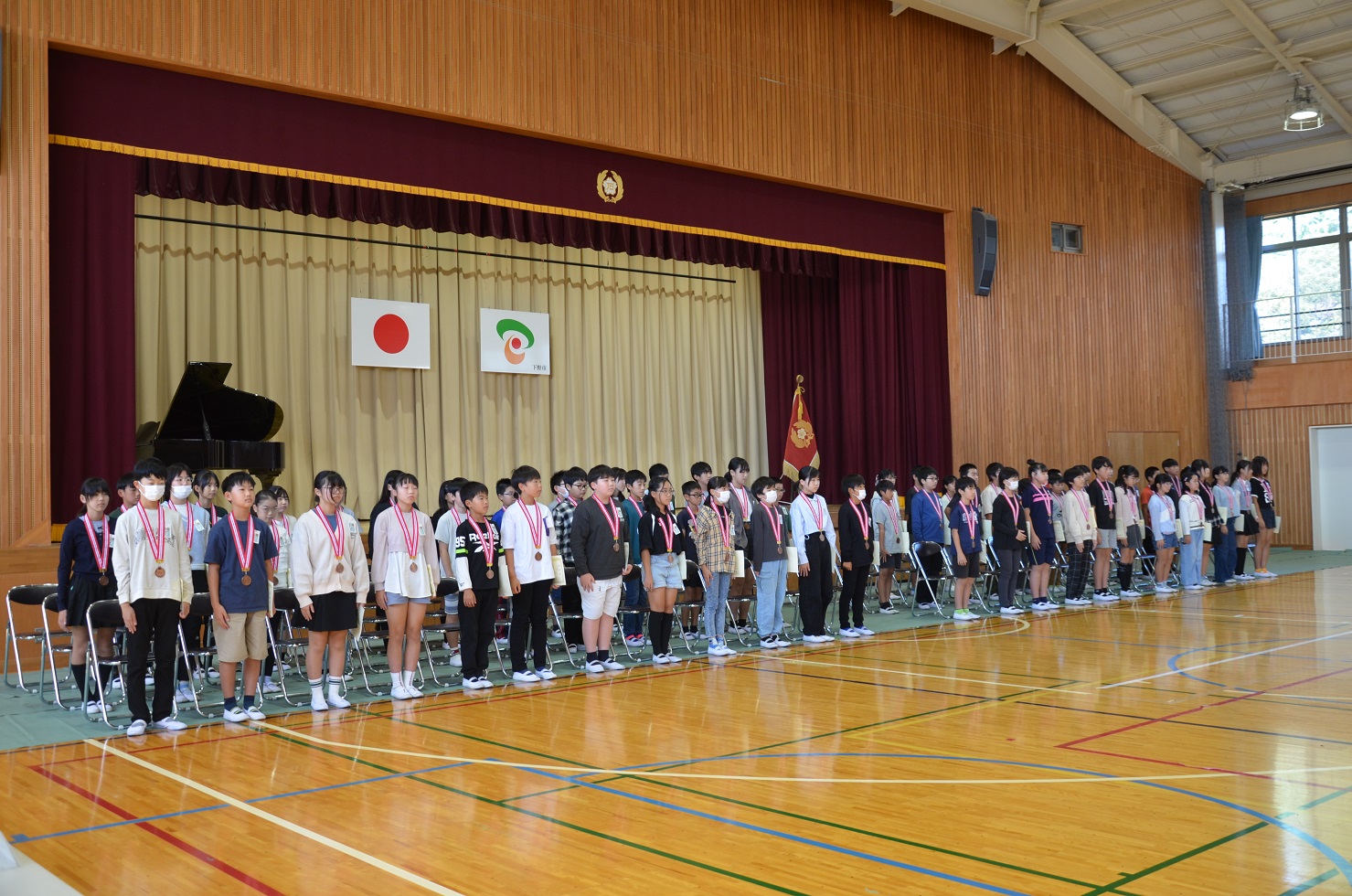 石橋小児童表彰の様子(3)