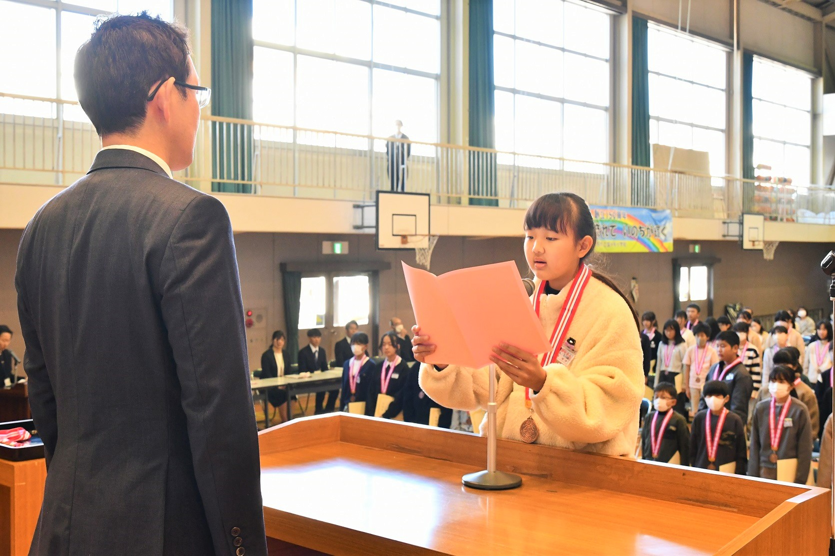 国分寺小児童代表挨拶