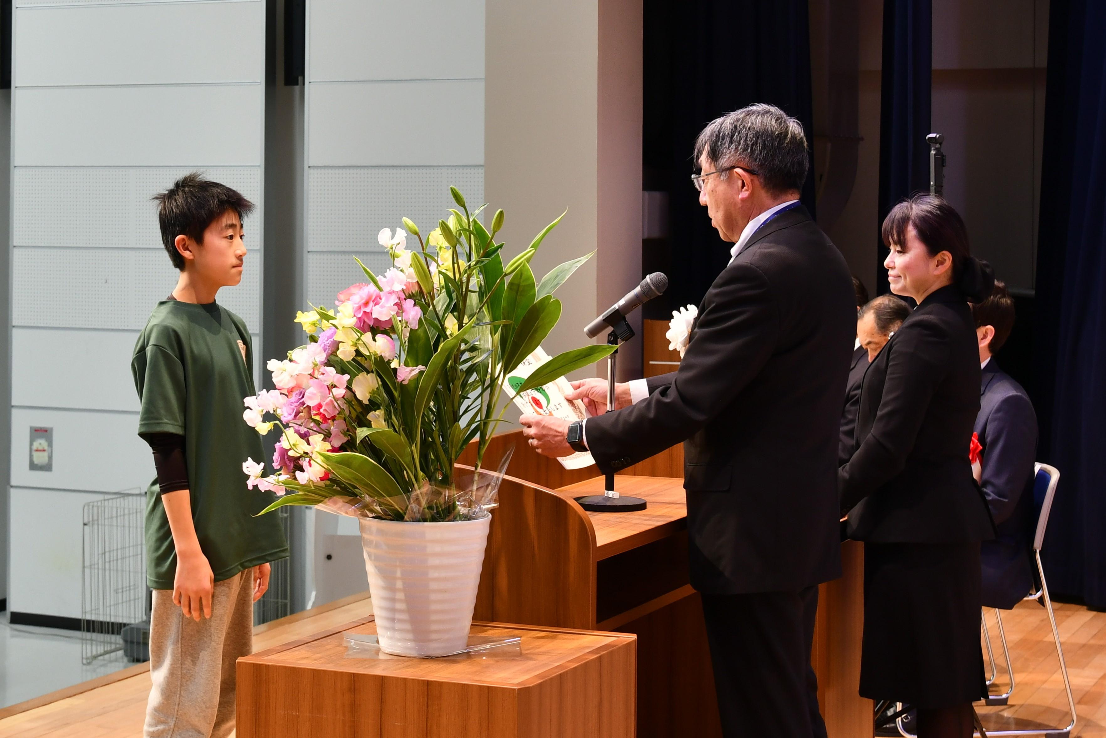 表彰式の様子2 表彰式の様子2